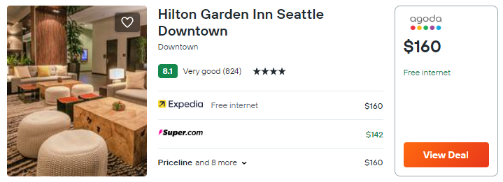 cheap hotels in seattle