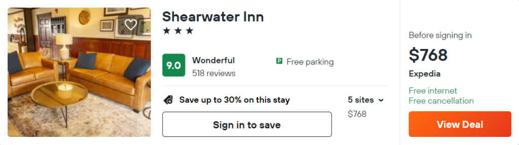 Shearwater Inn