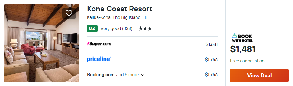 Kona Coast Resort