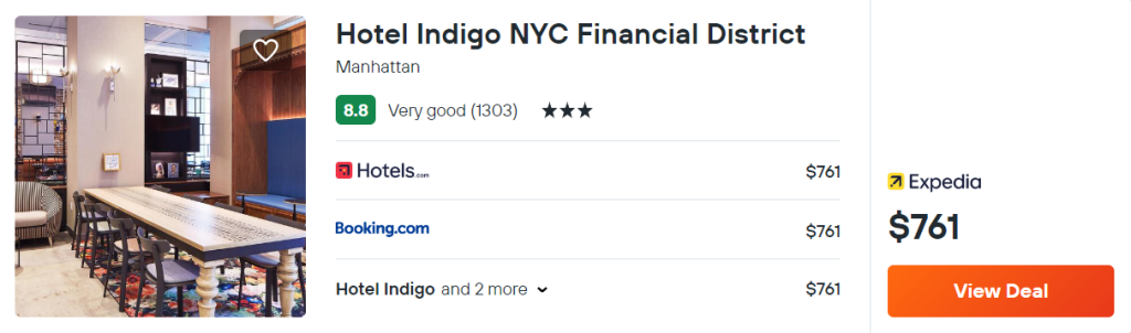 Hotel Indigo NYC Financial District