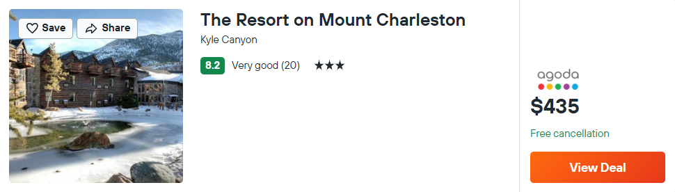 The Resort on Mount Charleston